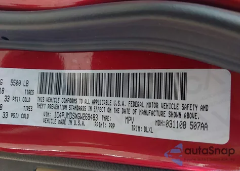 2016 Jeep Cherokee Limited from USA, damaged, VIN 1C4PJMDSXGW269483